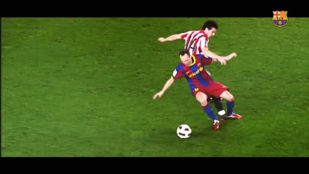 Andrés Iniesta’s incredible skills